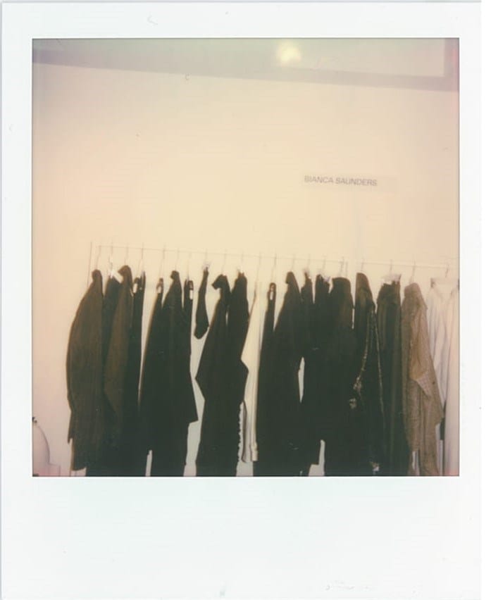 Dazed London Showroom British Fashion Council Bianca Saunder 8