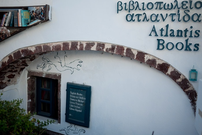 The exterior of Atlantis Books. Image courtesy of 9