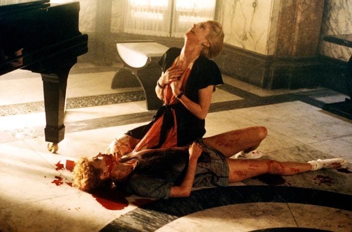 The Hunger cult goth fashion Bowie Catherine Deneuve YSL 8