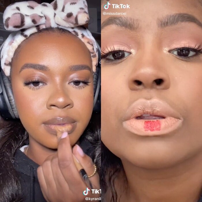 We regret to inform you that concealer lips are back Dazed