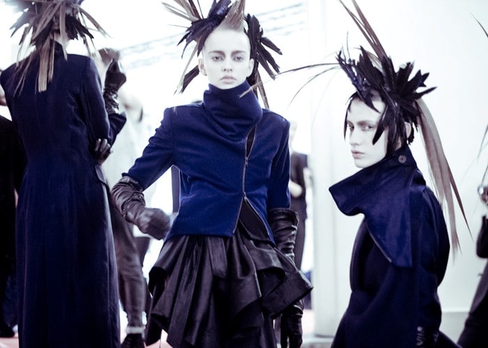 Ann Demeulemeester Womenswear AW12. Photography Mo