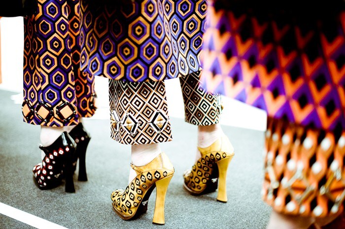 Prada Womenswear AW12. Photography Morgan O'Donova 2