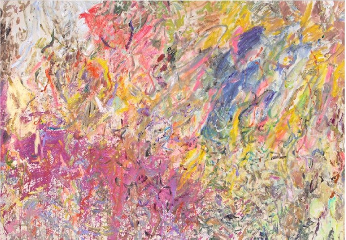 Larry Poons, Sweetheart of the Rodeo (2018) 4
