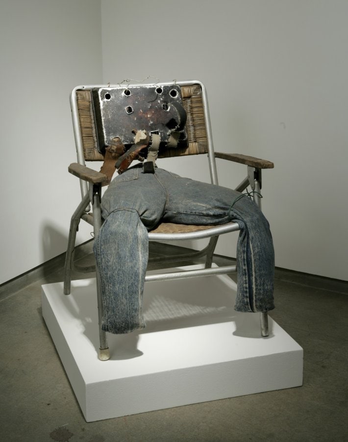 Hawkins Bolden, Untitled (Scarecrow Chair), 1983-5 1