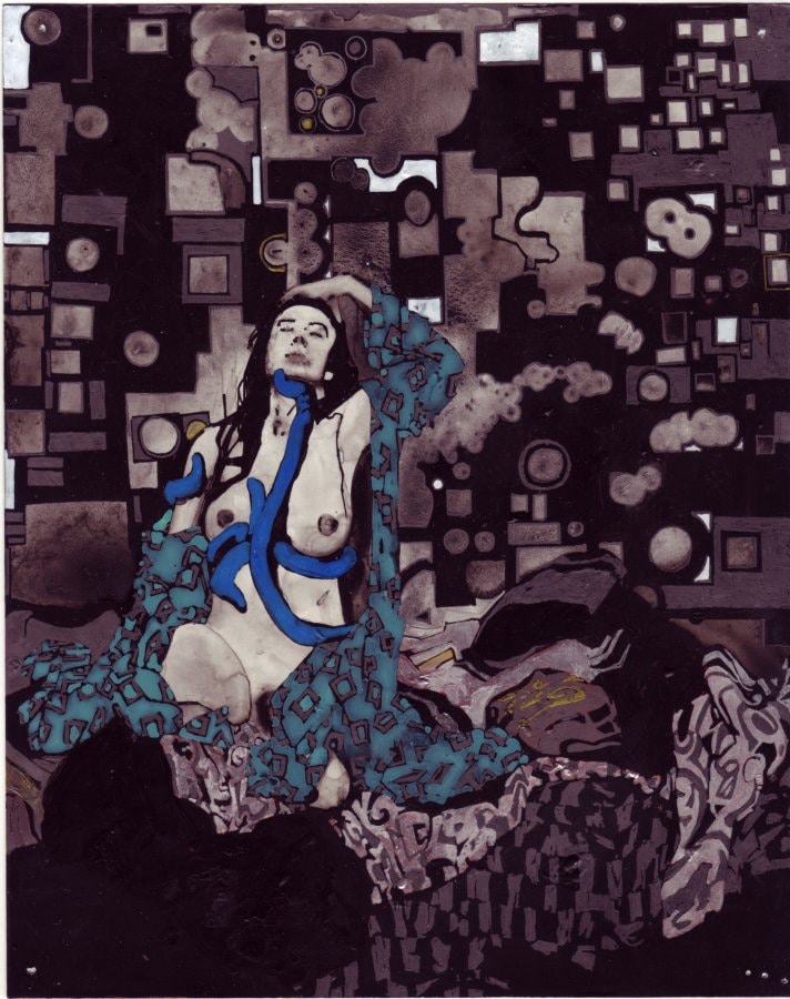 By Zac Smith; Detail of: 100 Girls and 100 Octopus 26