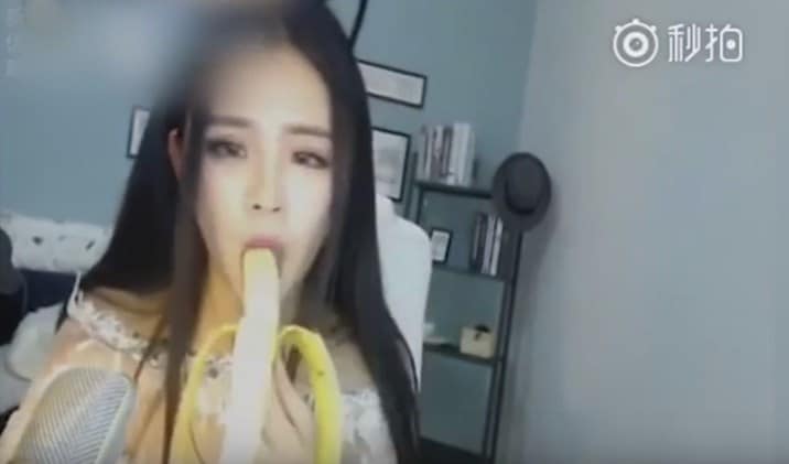 erotic fruit eating