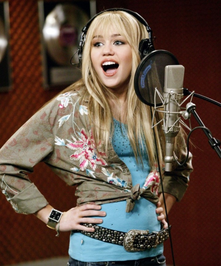 Miley Cyrus over the years 10 0