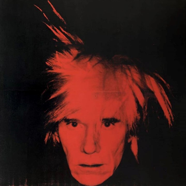 Warhol, “Self-Portrait” (1986)