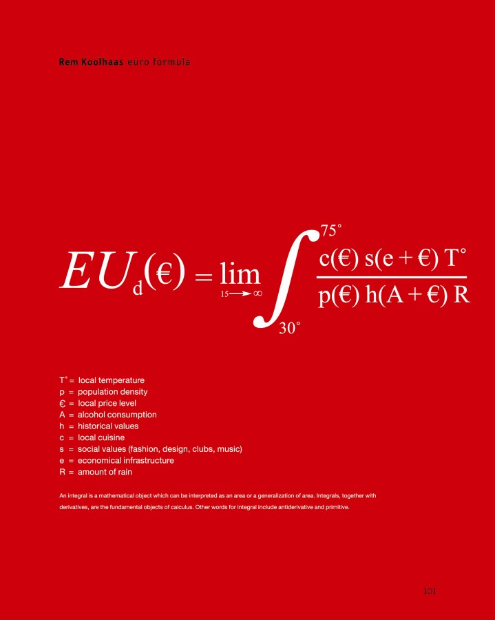 Rem Koolhaas' Euro Formula 2