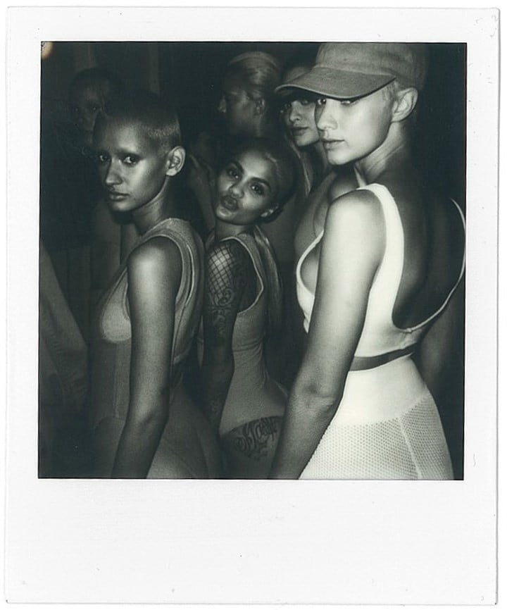 Yeezy SS16 polaroids, Dazed Digital 2