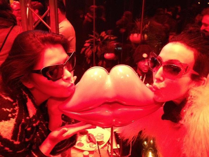 Michelle Harper and Tracy Sedino in Prabal Gurung 