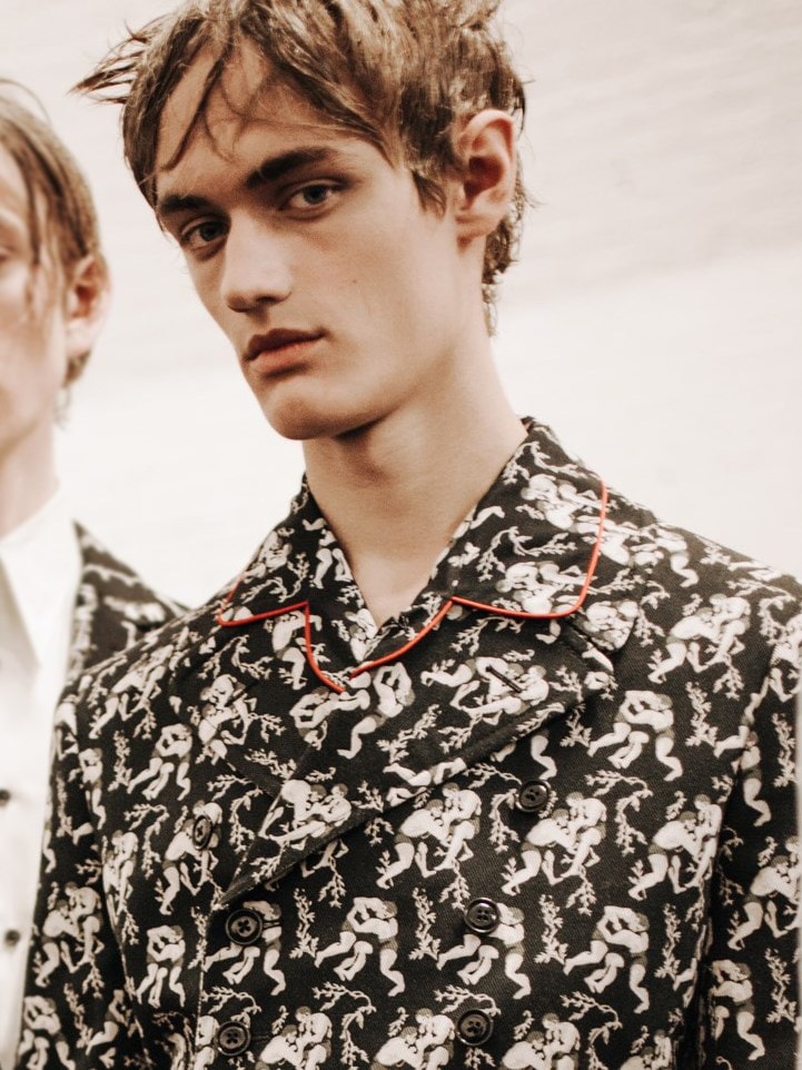 Ko Grimmer model Dazed new faces of LCM