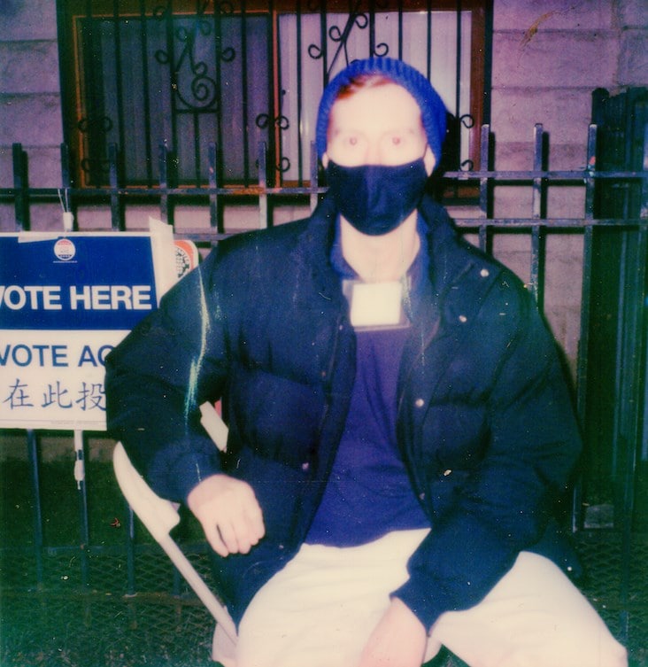 Election 2020 portraits of voters in NYC Andrew Tess 16