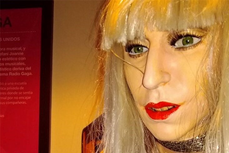 Museum butchers Lady Gaga wax figure