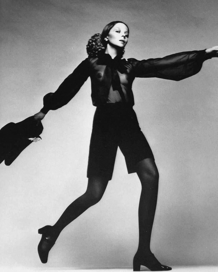 Penelope Tree in YSL, 1968