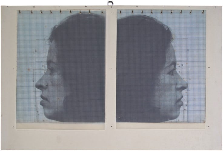 “Autorretrato. Estructura. Informe 9.6.72”, Theresa Burga