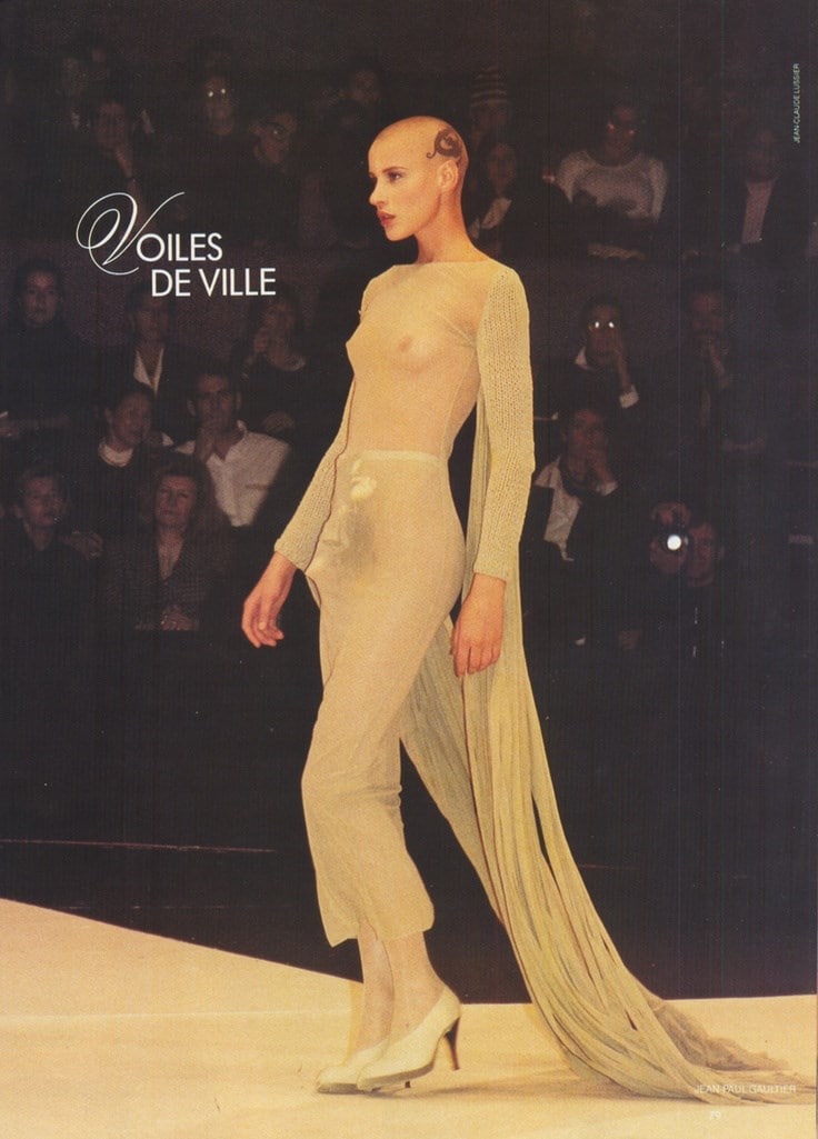 &#200;ve Salvail for Jean Paul Gaultier