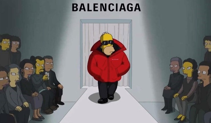 Balenciaga's SS22 show was a special episode of The Simpsons Womenswear |  Dazed
