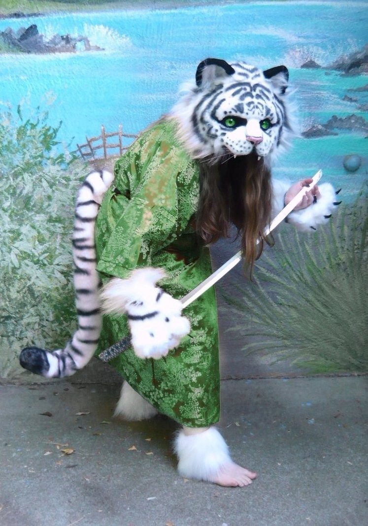 Тигр в кимоно