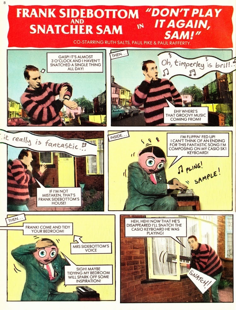 Frank Sidebottom Strip in Oink! 3