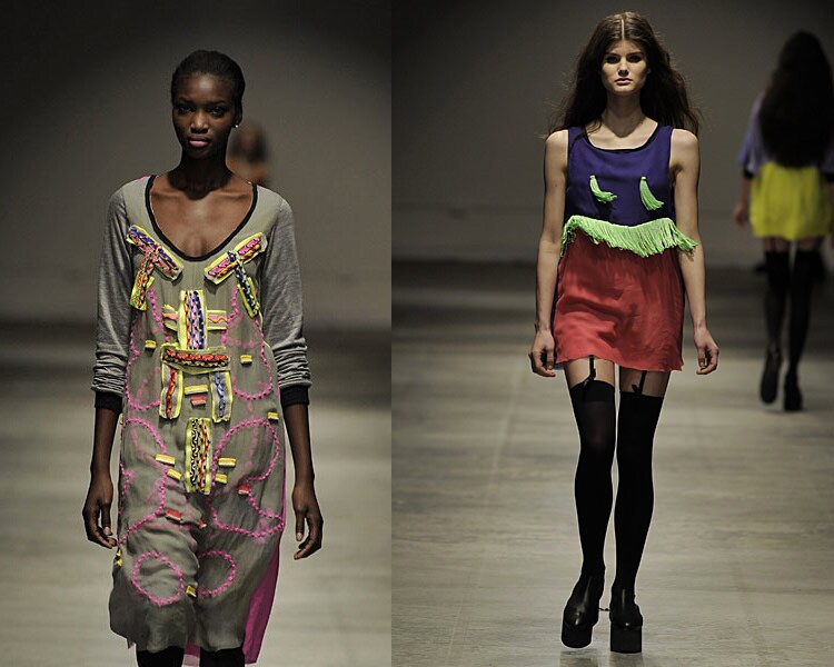 Louise Gray A/W 0-9 collection. 2