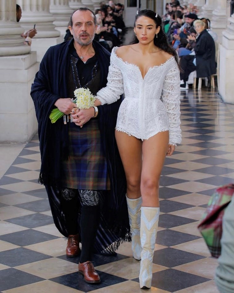 Andreas Kronthaler's first fashion show without Vivienne Westwood