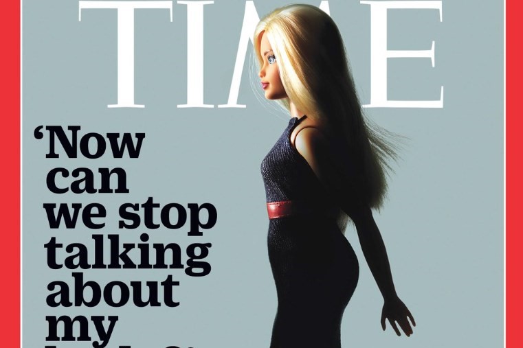 Body positive Barbie lands the cover of TIME magazine Dazed