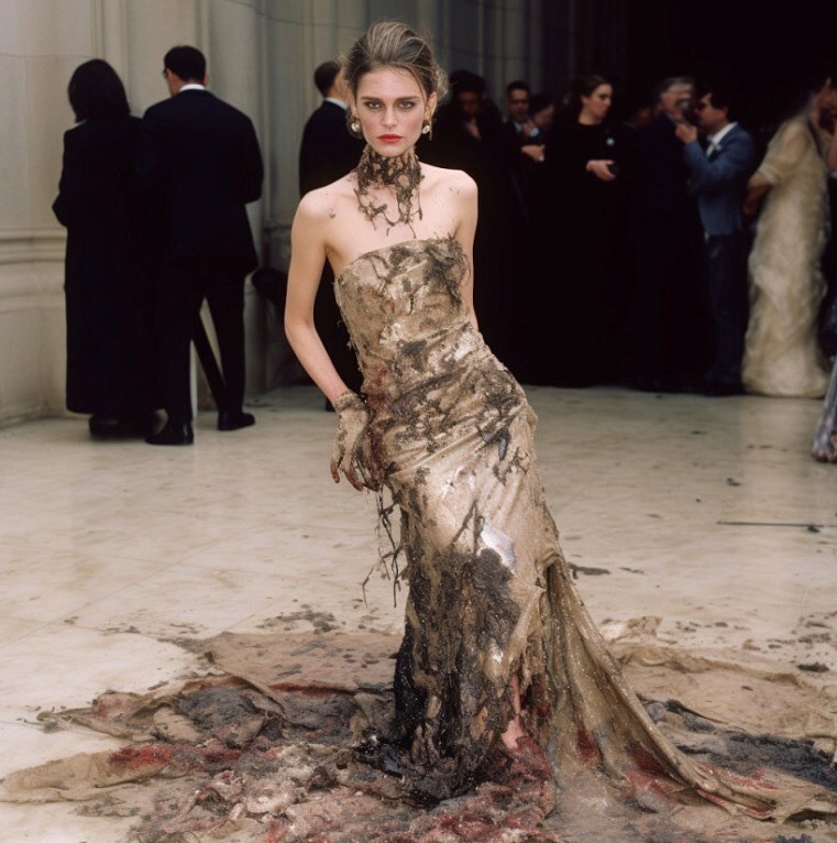 Vaquera 2023 Met Gala computer generated AI fashion looks 3