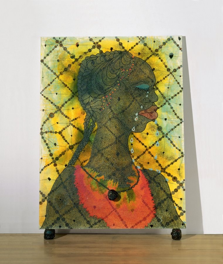  No Woman, No Cry, Chris Ofili 1998. Photo: Tate ( 1