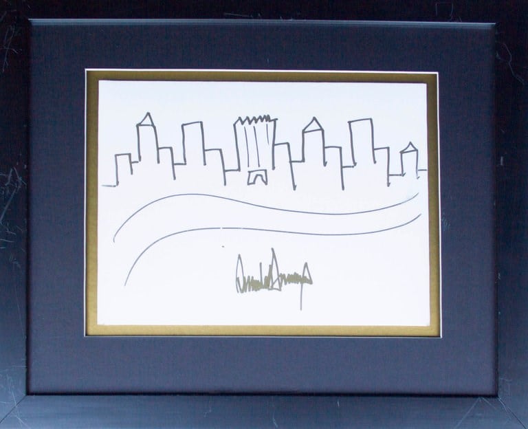 Donald Trump drawing