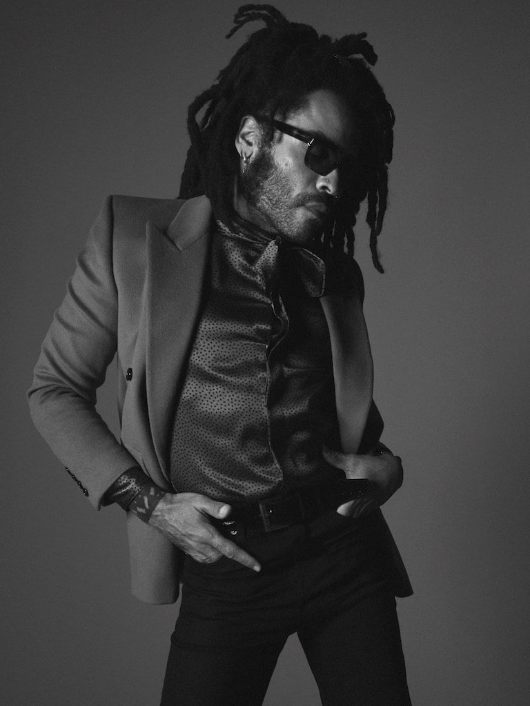 Lenny Kravitz David Sims Saint Laurent