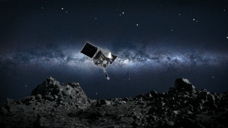NASA’s OSIRIS-REx on asteroid Bennu