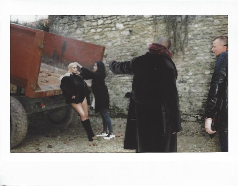 Kim Kardashian Kanye West Juergen Teller Polaroid System 9