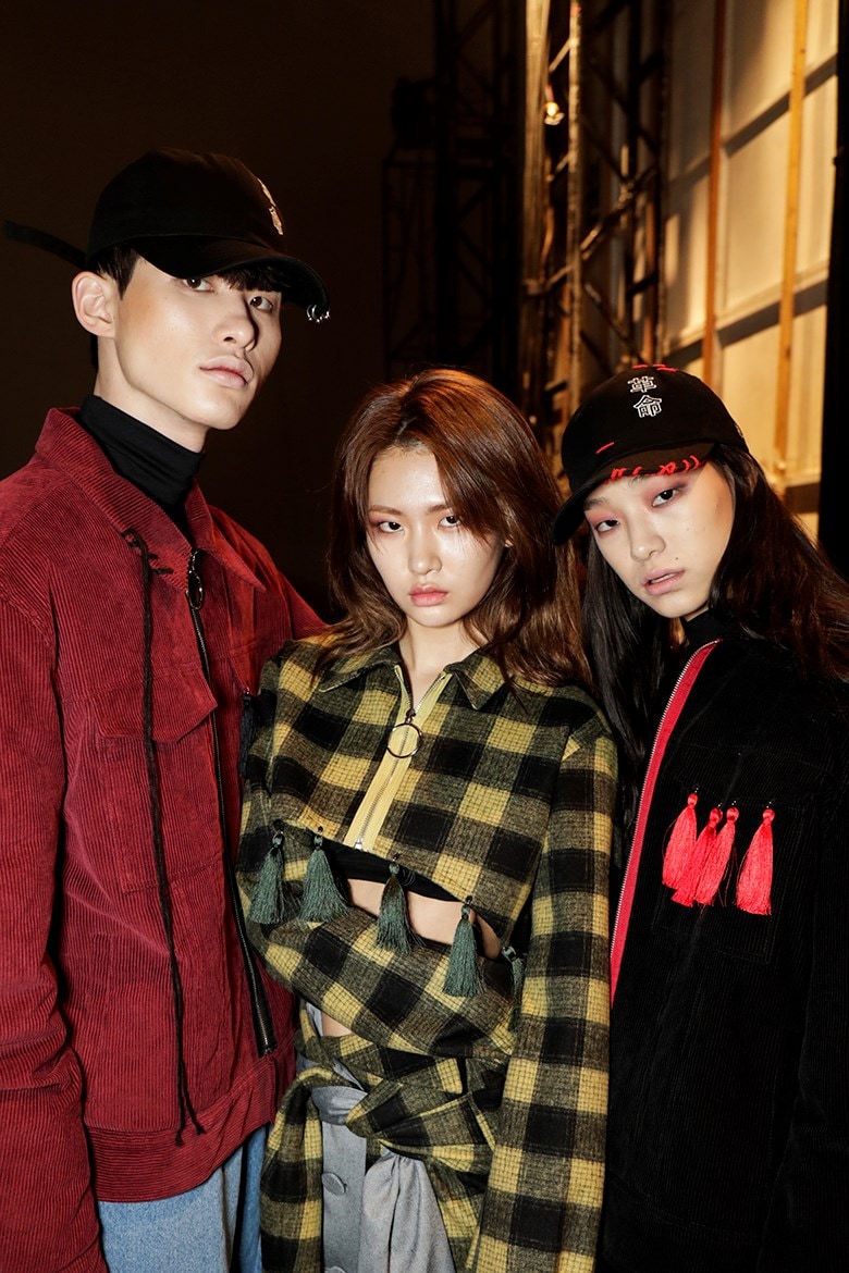 Backstage at R.shemiste AW16