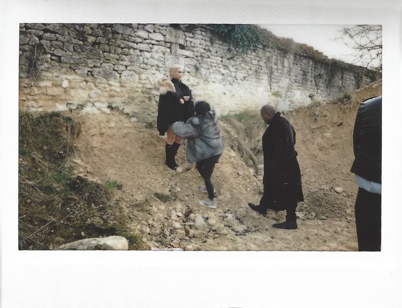 Kim Kardashian Kanye West Juergen Teller Polaroid System 3