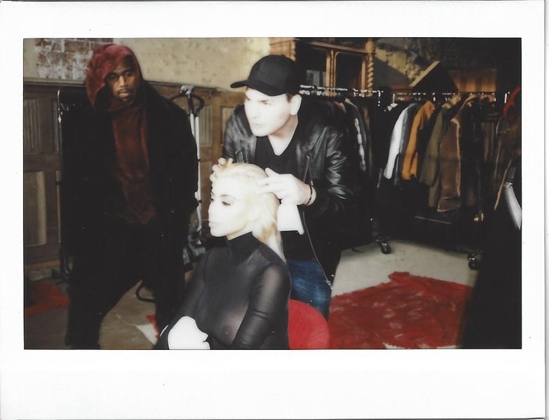 Kim Kardashian Kanye West Juergen Teller Polaroid System 8