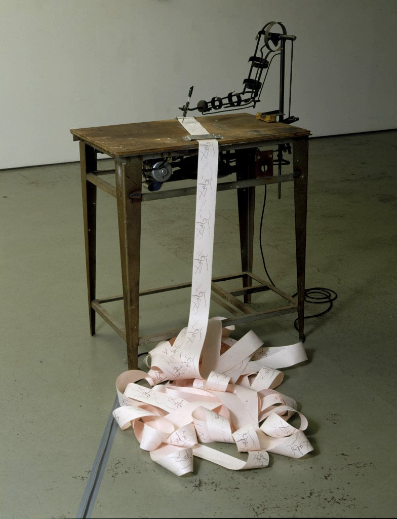 Salvador Dali Writing Machine. Copyright Tim Lewis 1