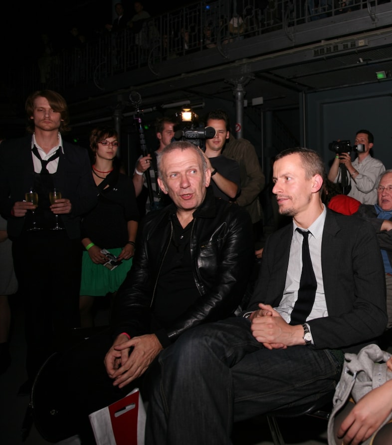 Jury members Jean Paul Gaultier and Lucas Ossendri 9