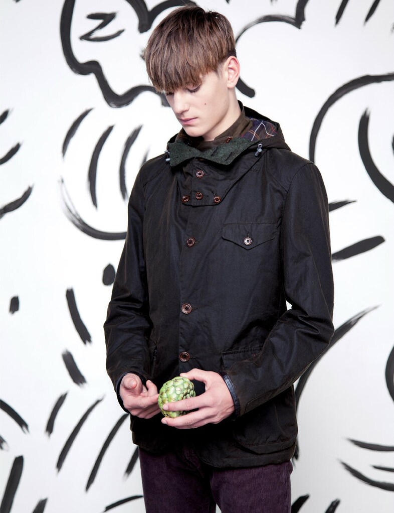 Ben wears sports jacket and trousers by Barbour 1