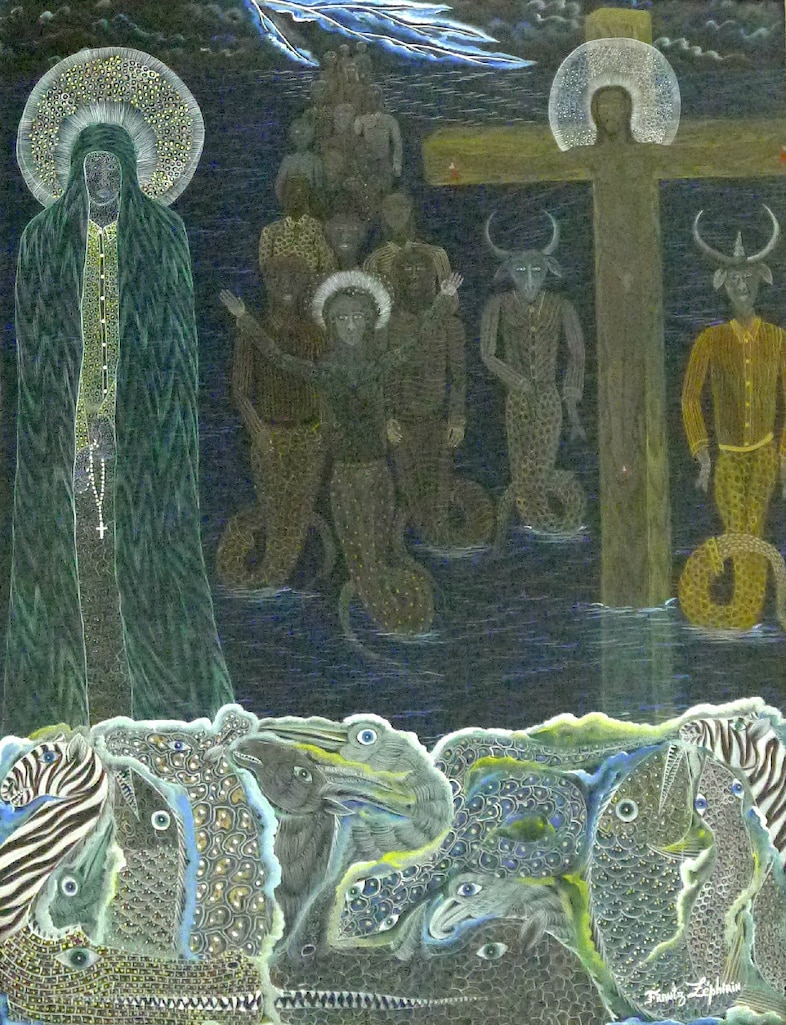 Ceremonies Sur Mer, by Frantz Zephirin (2000) 14