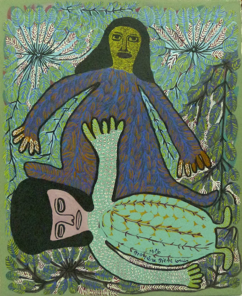 La Maternit&#233;, by Prospere Pierre-Louis (1986) 1