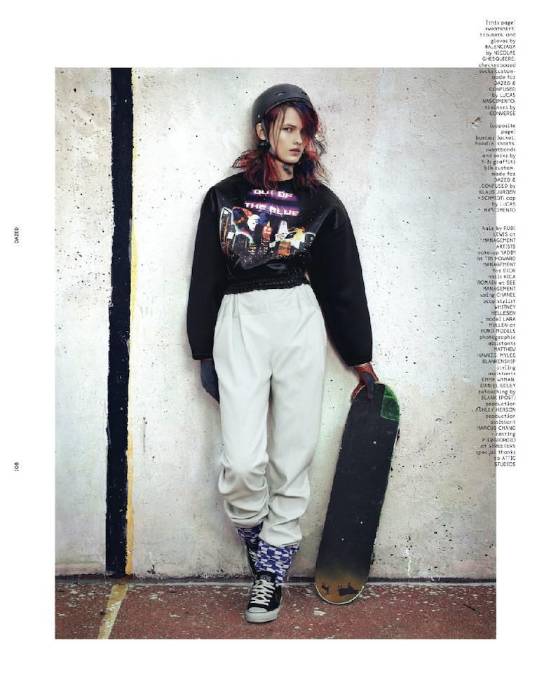 Dazed &amp; Confused August 2012, &#39;She was a Skater Gi 13