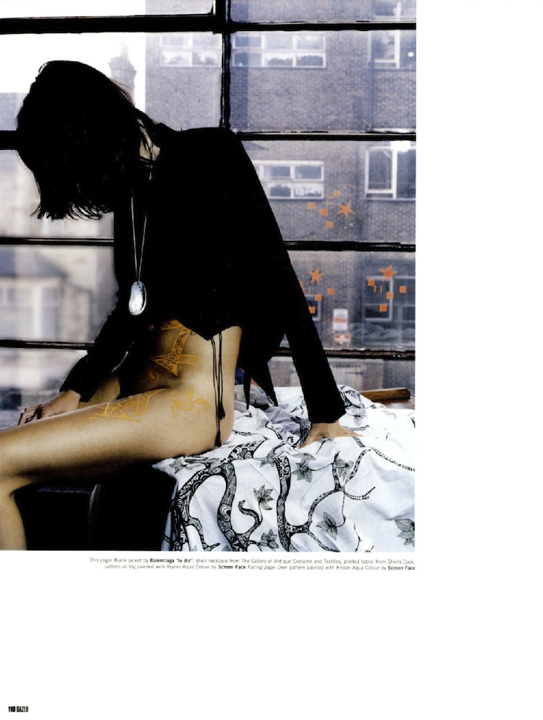 Dazed &amp; Confused December 2001, ‘Tainted’, Photogr 12