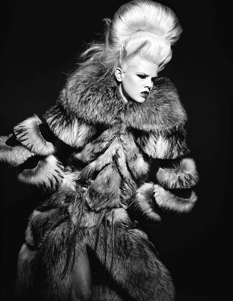 Fur coat by Viktor &amp; Rolf, Photography Richard Bur 1