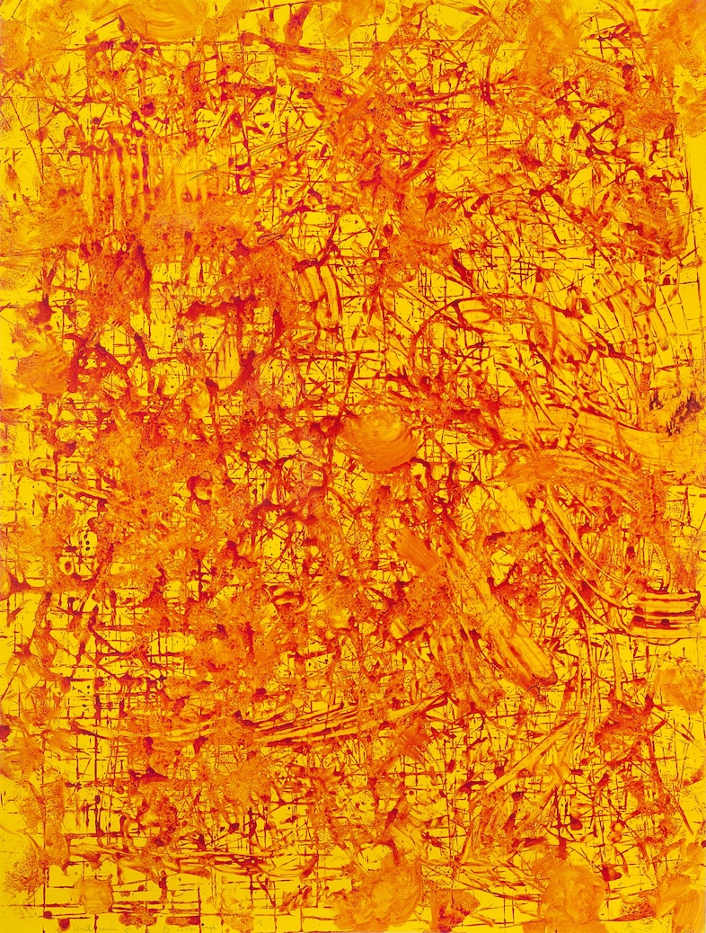 William S. Burroughs, Untitled, 1992, Acrylic on P 4