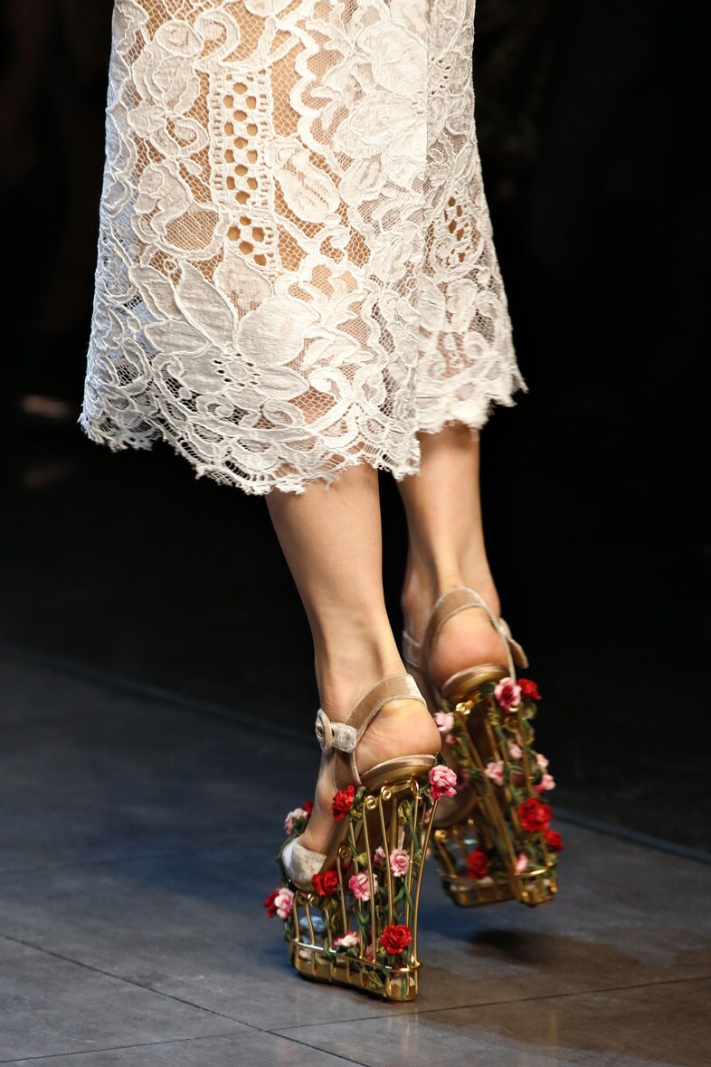 Dolce&amp;GabbanaBIRDCAGESHOES1