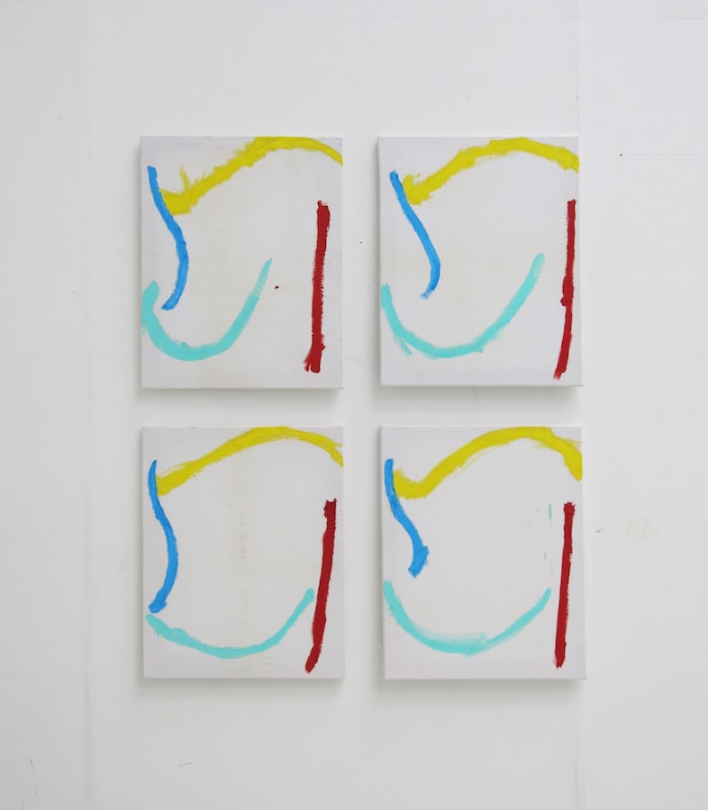 Alex Clarke &#39;Untitled&#39;, 2012. Oil and beeswax on l 2