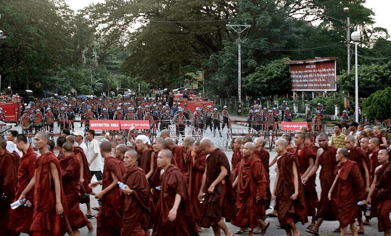 Buddhist monks