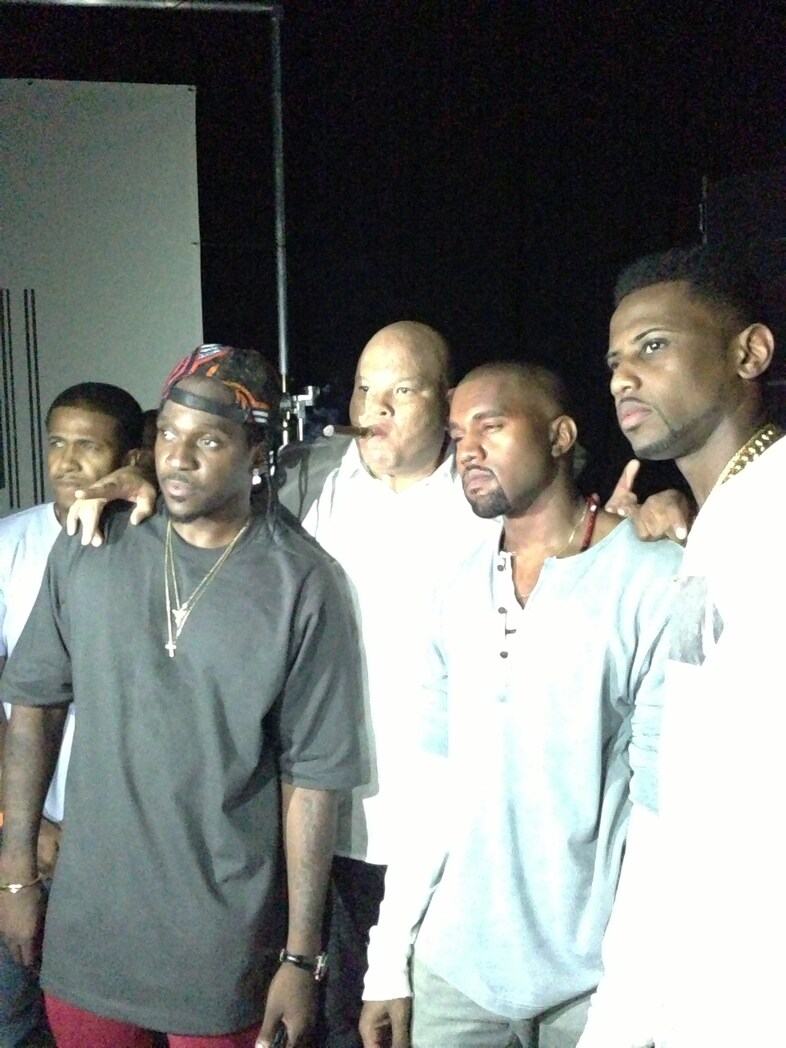 Pusha,Kanye,Fabolous