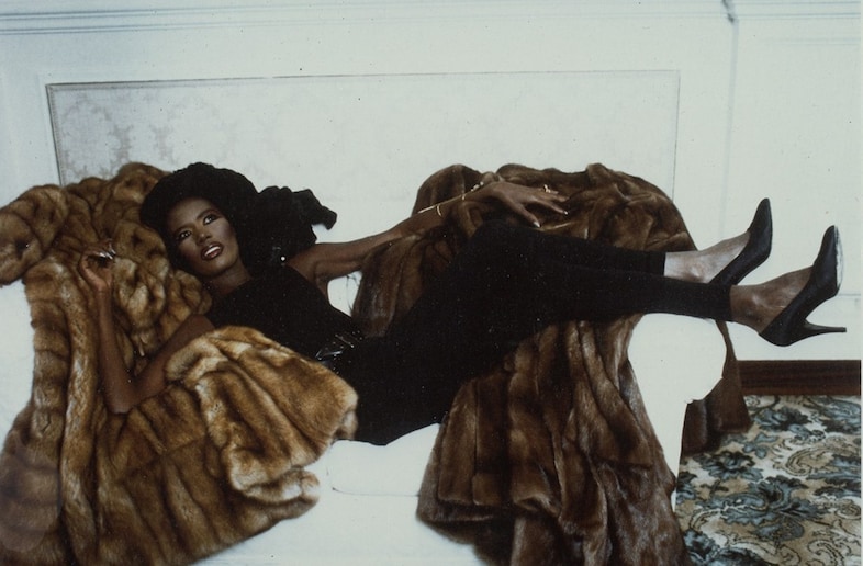 Grace Jones 1986 Fendi archive